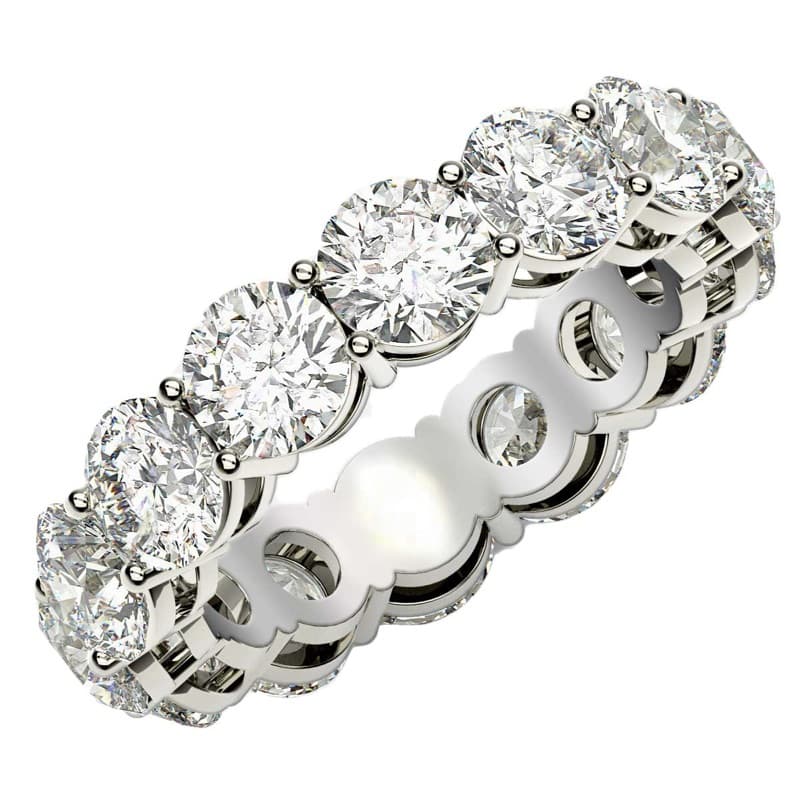 Eternity Band, 14K White Gold