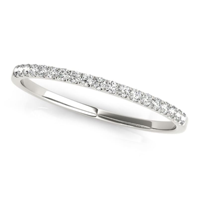 Alianza Boda, Oro Blanco 14K