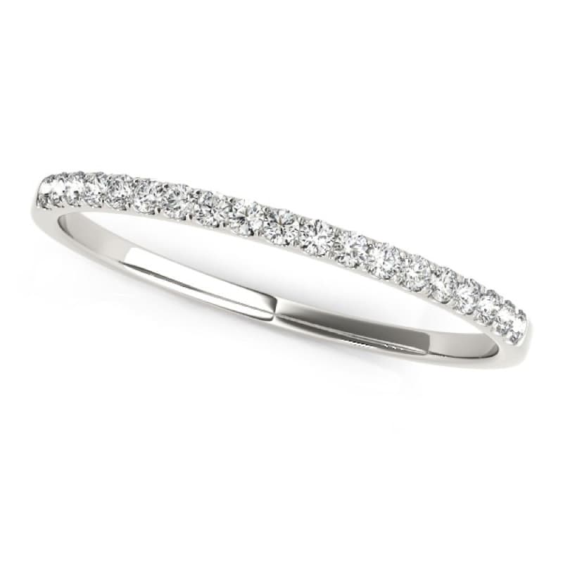 Alianza Boda, Oro Blanco 14K