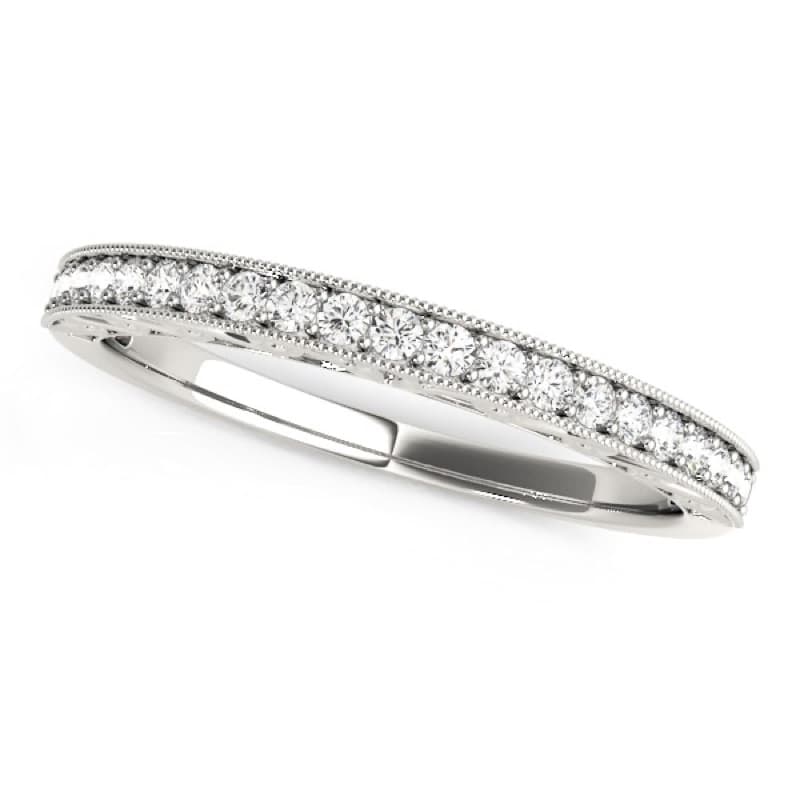 Alianza Boda, Oro Blanco 14K