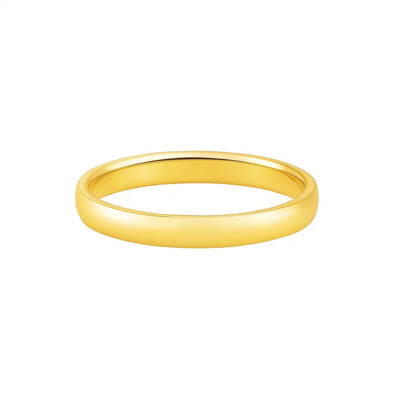 Comfort-Fit Band, 14K Yellow Gold