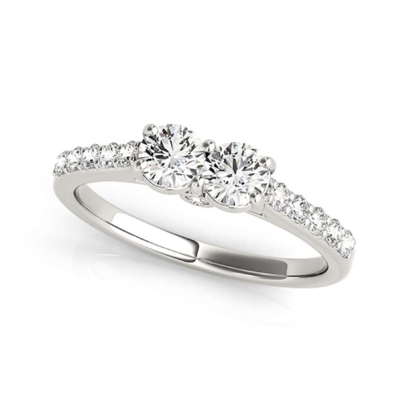 Diamond Ring, 14K White Gold