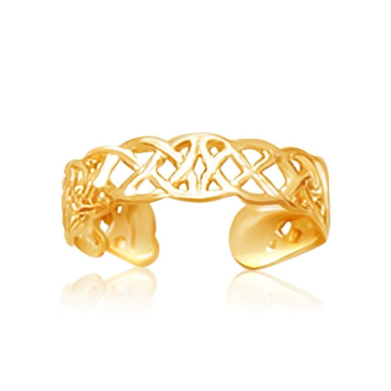 Toe Ring, 14K Yellow Gold