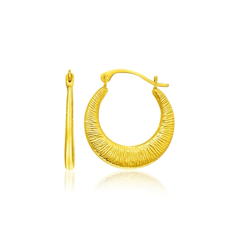 Arracadas, Oro Amarillo 14K