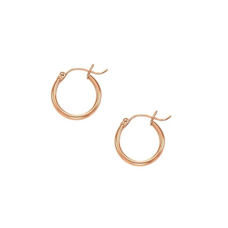 Arracadas, Oro Rosa 14K