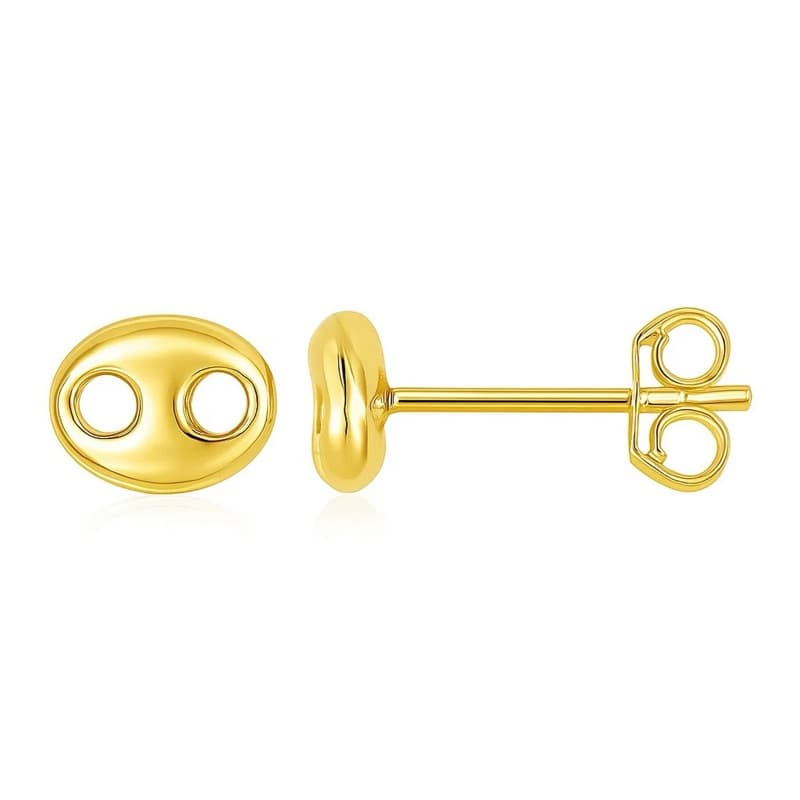 Aretes Fantasía, Oro Amarillo 14K