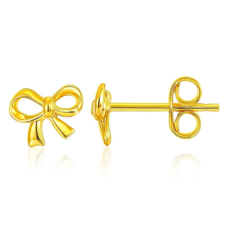 Aretes Fantasía, Oro Amarillo 14K