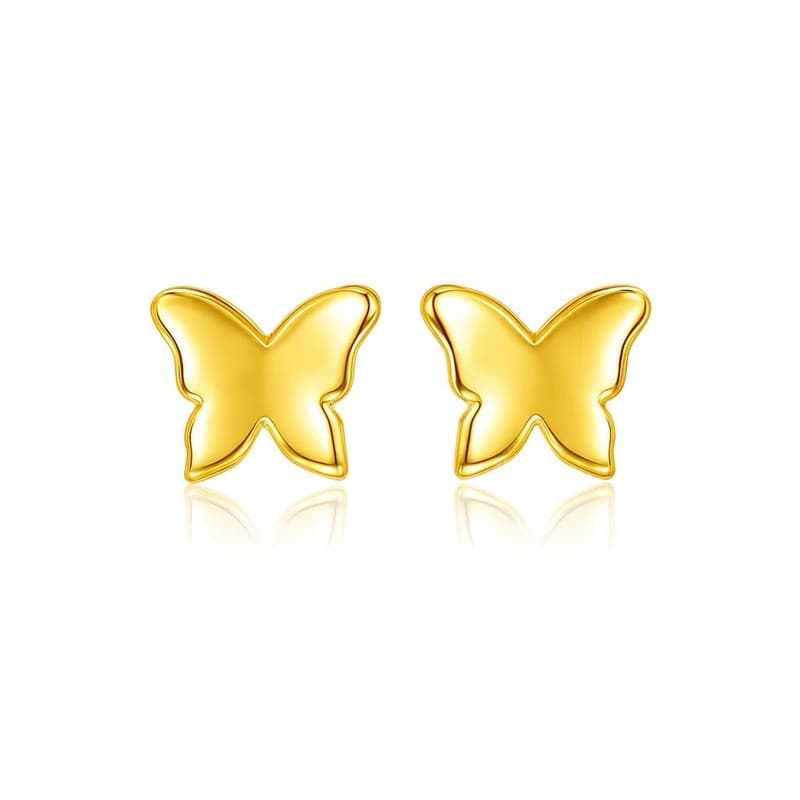 Aretes Fantasía, Oro Amarillo 14K