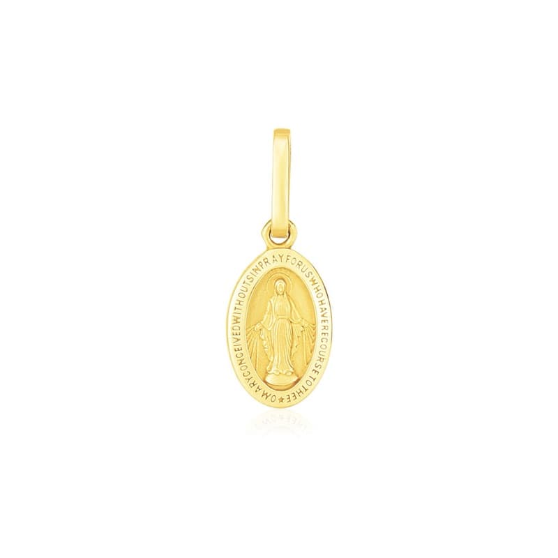 Medalla Milagrosa, Oro Amarillo 14K