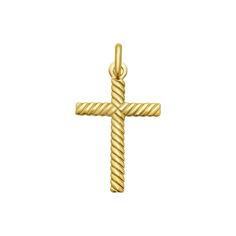 Dije Cruz, Oro Amarillo 14K