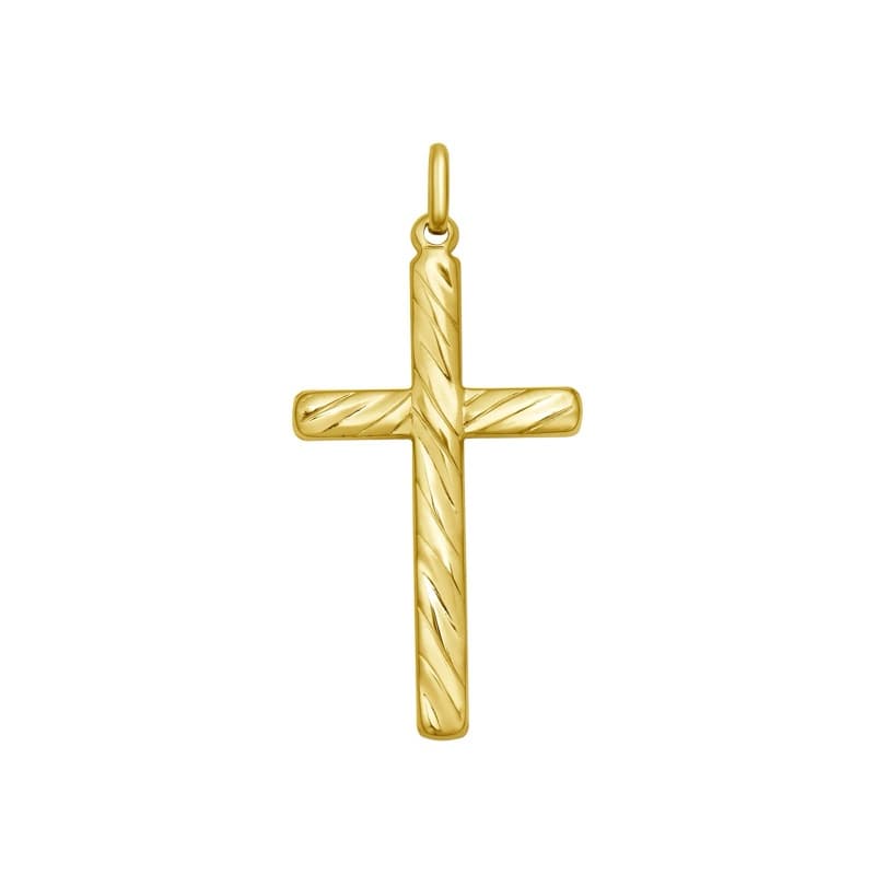 Dije Cruz, Oro Amarillo 14K