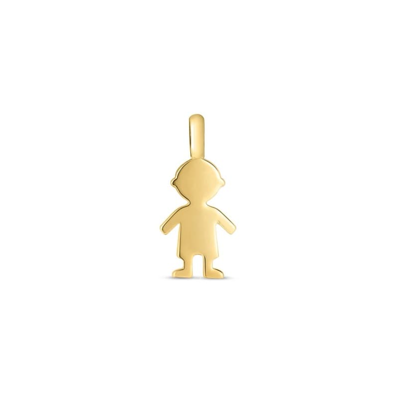 Kids Pendant, 14K Yellow Gold