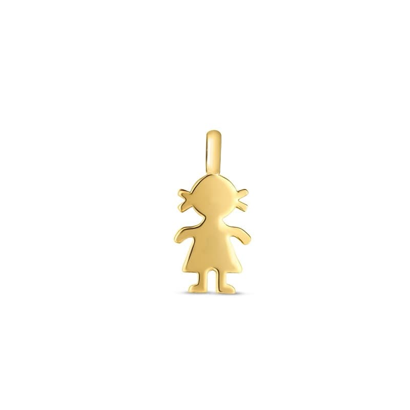Kids Pendant, 14K Yellow Gold