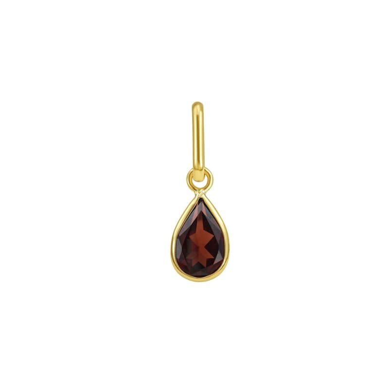 Birthstone Pendant, 14K Yellow Gold