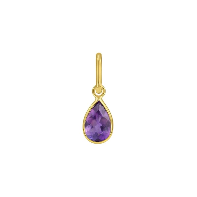 Dije Piedra Natalicia, Oro Amarillo 14K