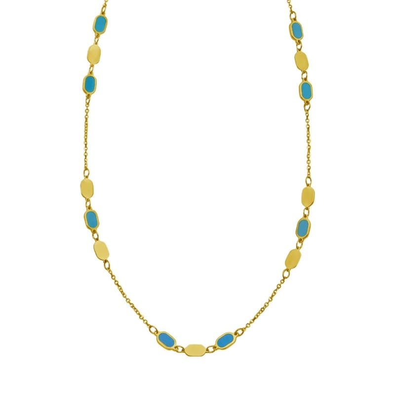 Birthstone Pendant Necklace, 14K Yellow Gold