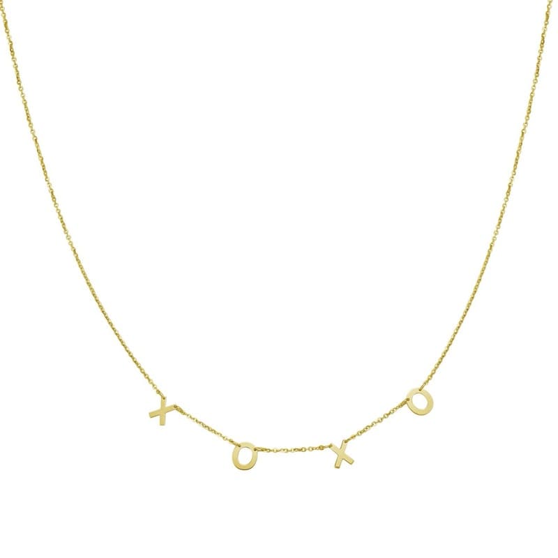 Symbol Pendant Necklace, 14K Yellow Gold