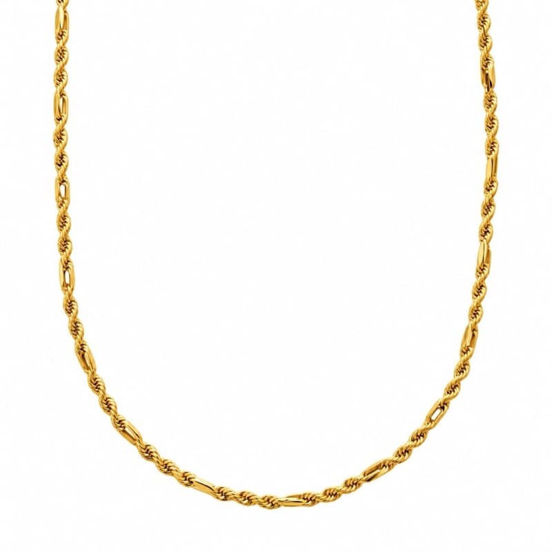 Rope Chain 2.50 mm, 14K Yellow Gold