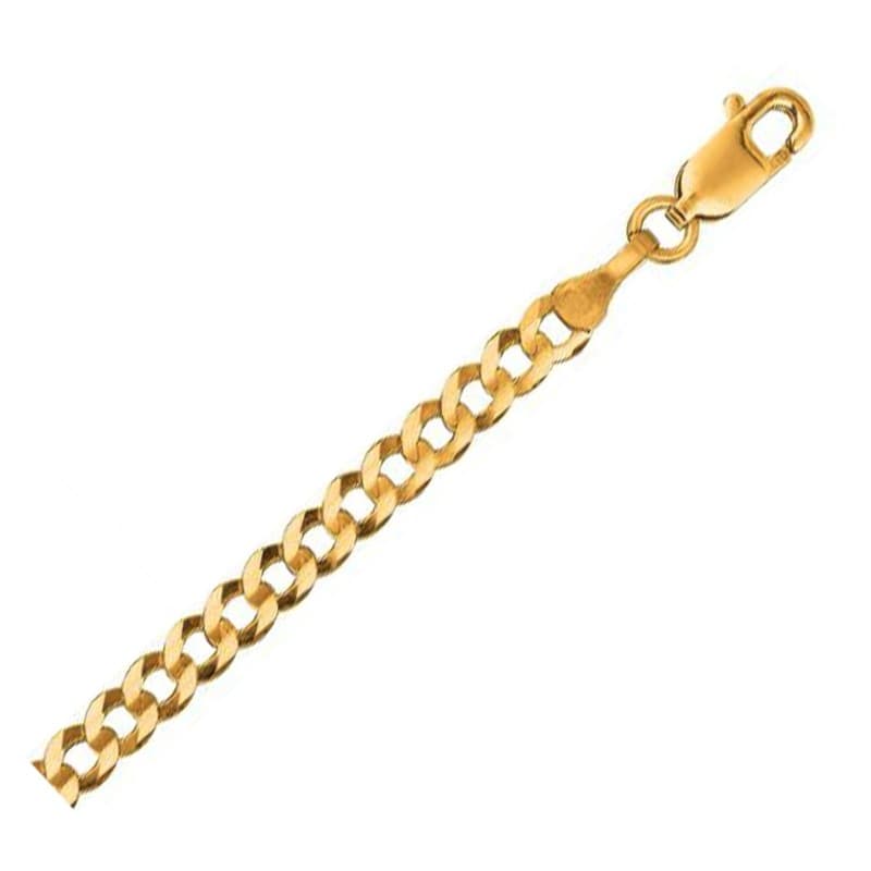 Cadena Barbada 3.20 mm, Oro Amarillo 14K