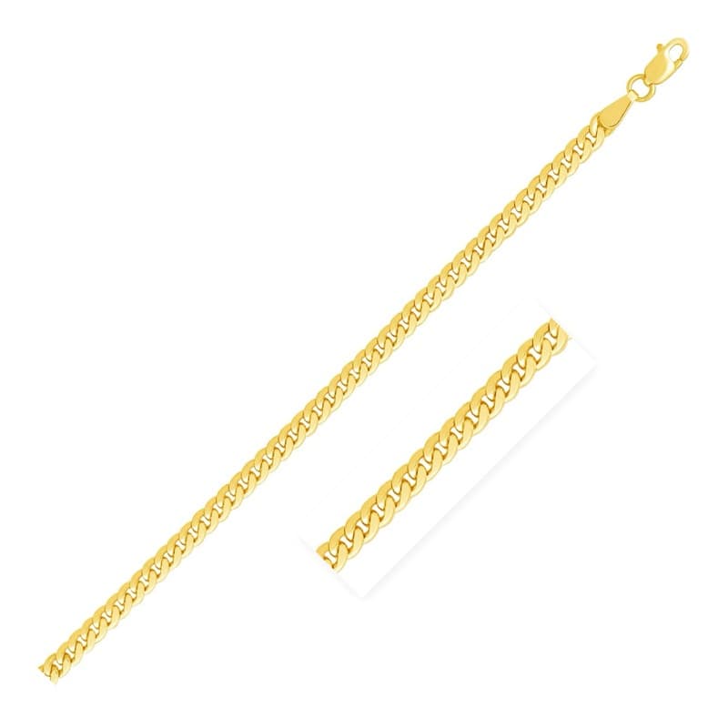 Miami Cuban Chain 2.60 mm, 14K Yellow Gold