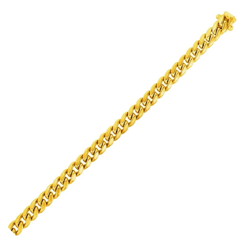 Miami Cuban Chain 6.10 mm, 14K Yellow Gold