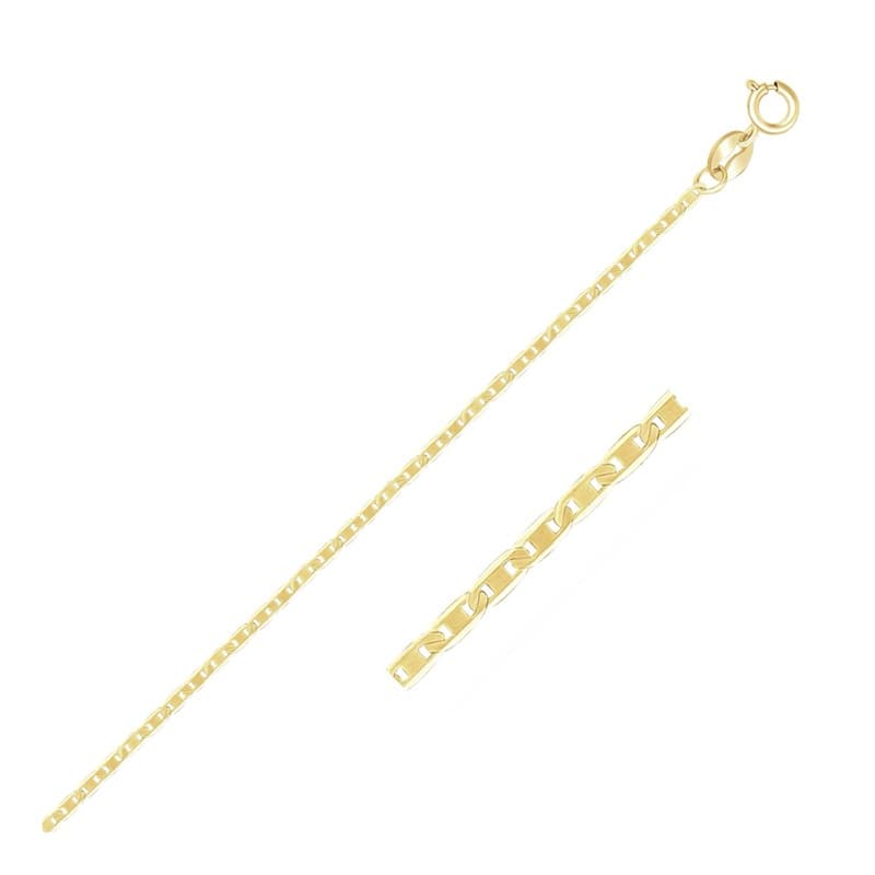 Mariner Chain 1.20 mm, 10K Yellow Gold