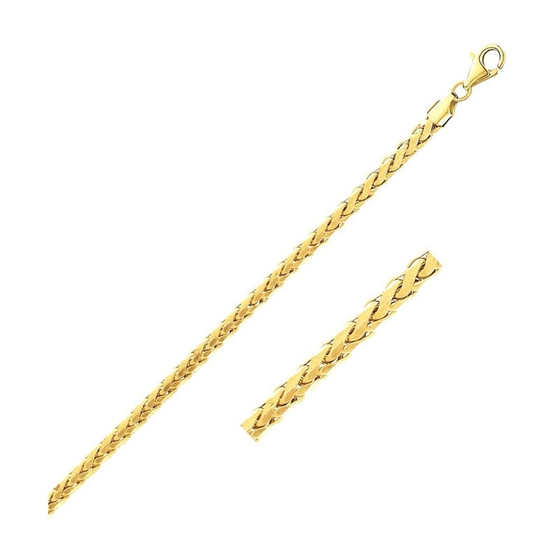Franco Chain 2.70 mm, 14K Yellow Gold
