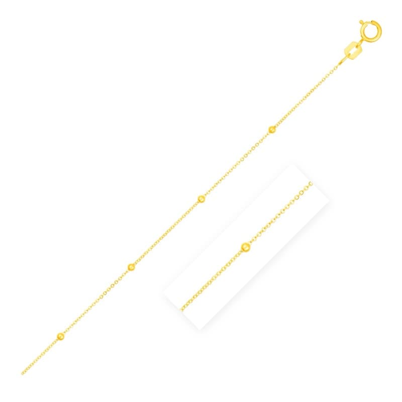 Cadena Fantasía 1.80 mm, Oro Amarillo 14K