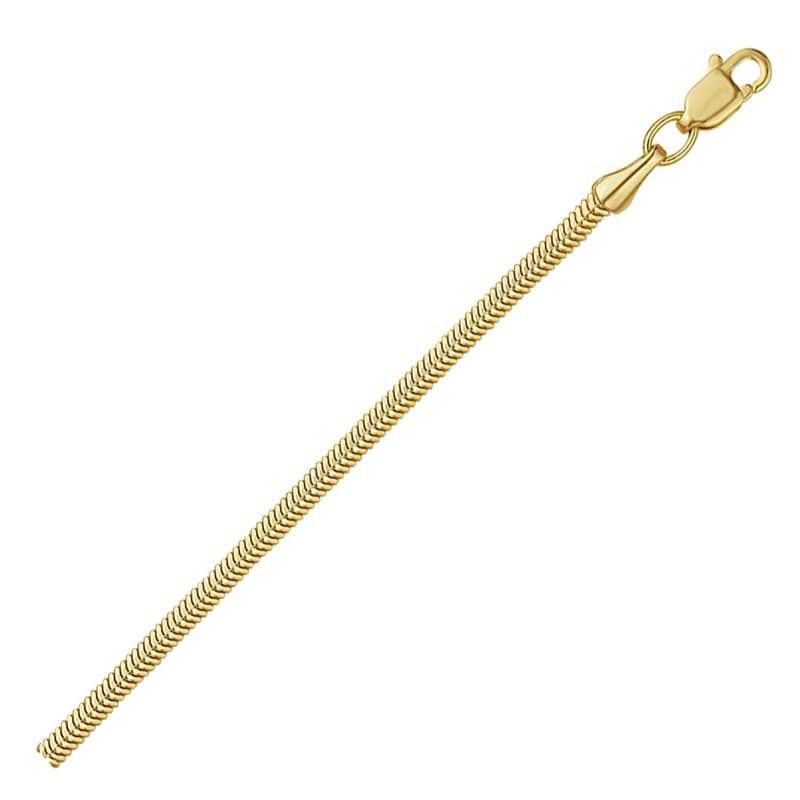 Cadena 2.00 mm, Oro Amarillo 14K