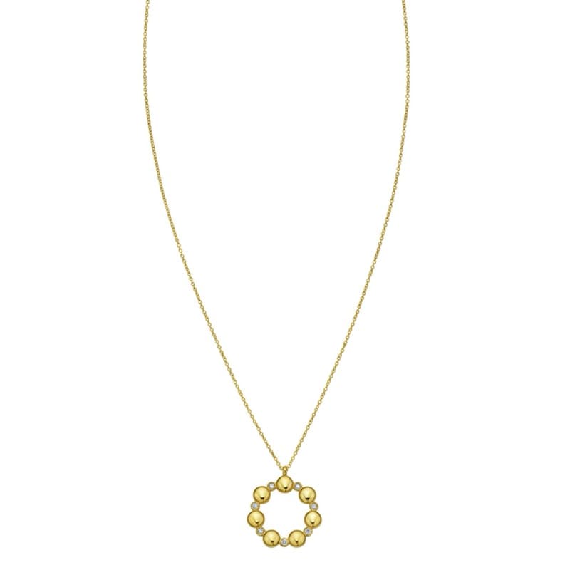Cadena Cable Diamantada, Oro Amarillo 14K