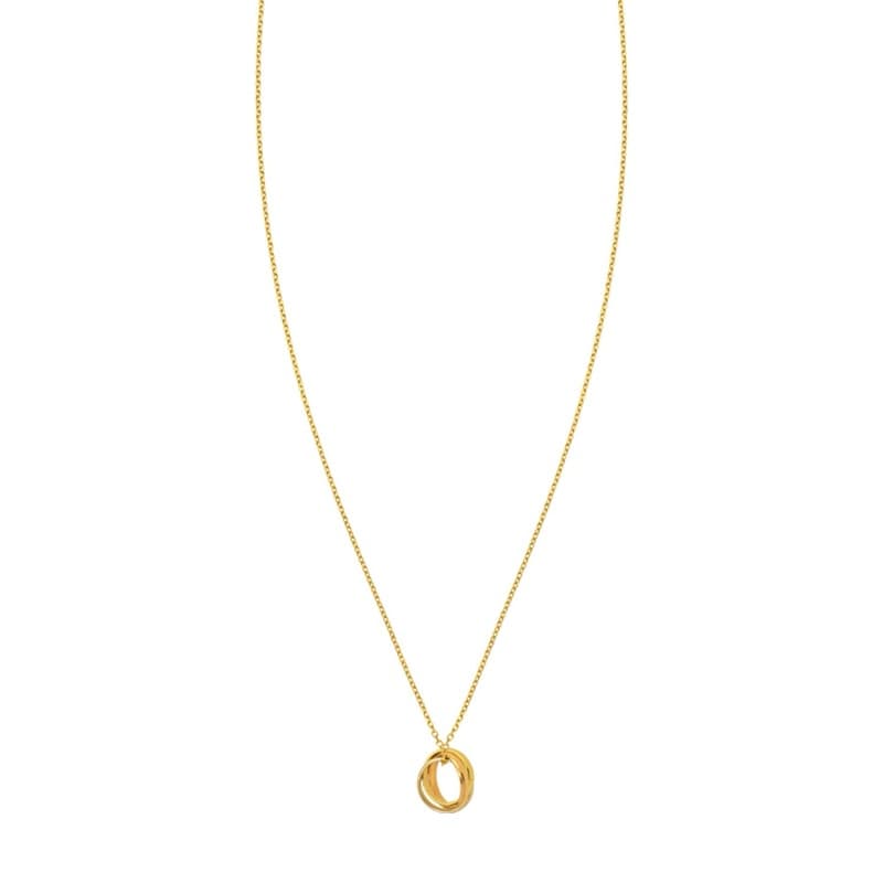 Trinity Chain, 14K Tri-Color Gold