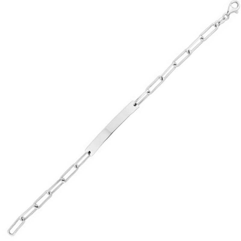 ID Bracelet, Sterling Silver
