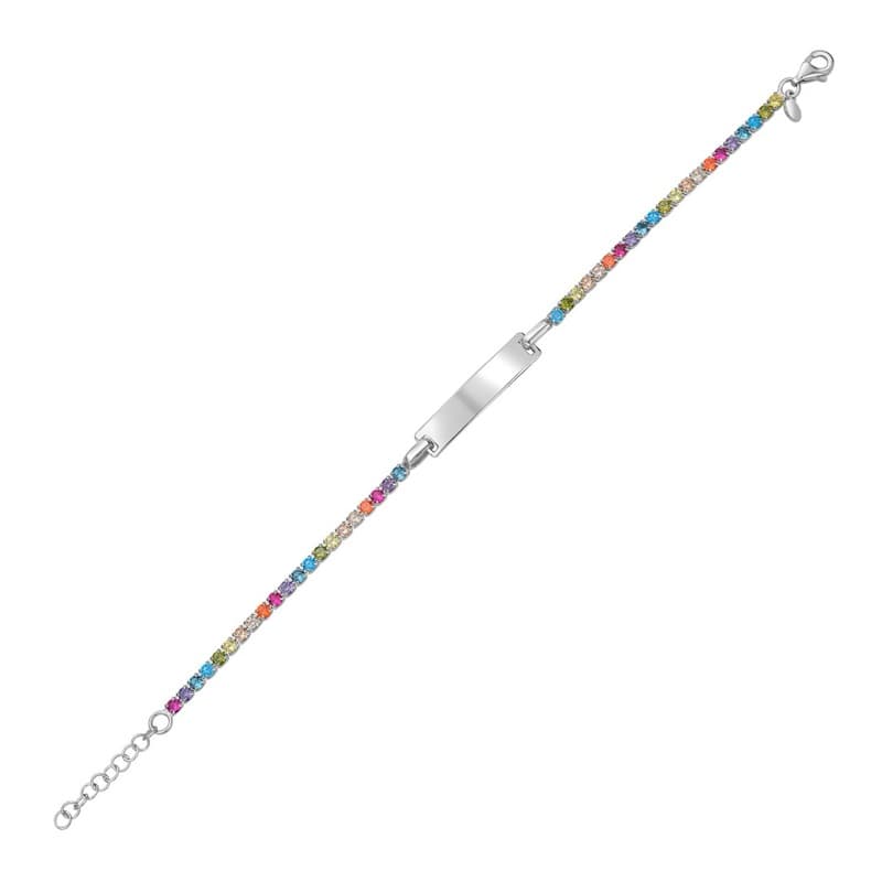 ID Bracelet, Sterling Silver