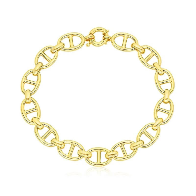 Pulsera Marinera, Oro Amarillo 14K