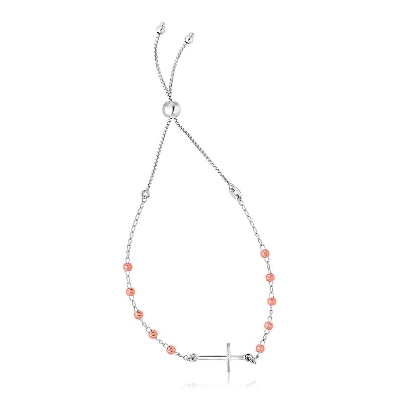 Religious Bracelet, Sterling Silver