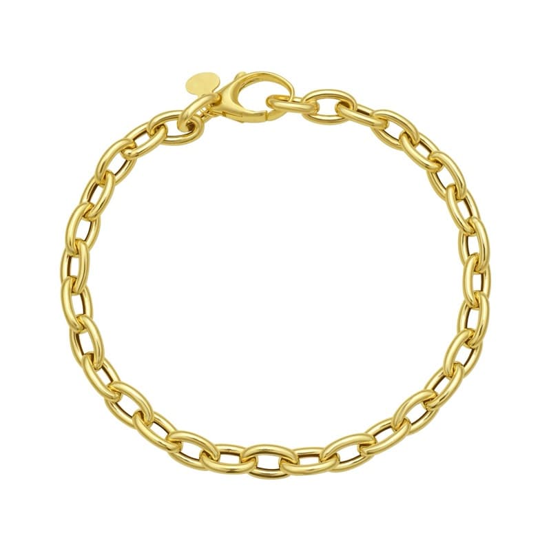 Pulsera Dije, Oro Amarillo 14K
