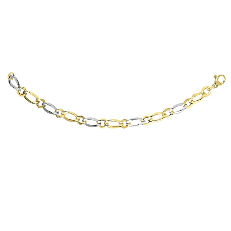 Pulsera, Oro Dos Tonos 14K