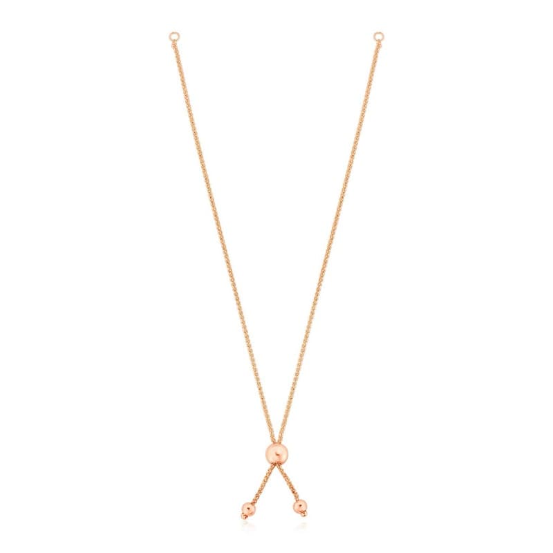 Pulsera Fantasía, Oro Rosa 14K