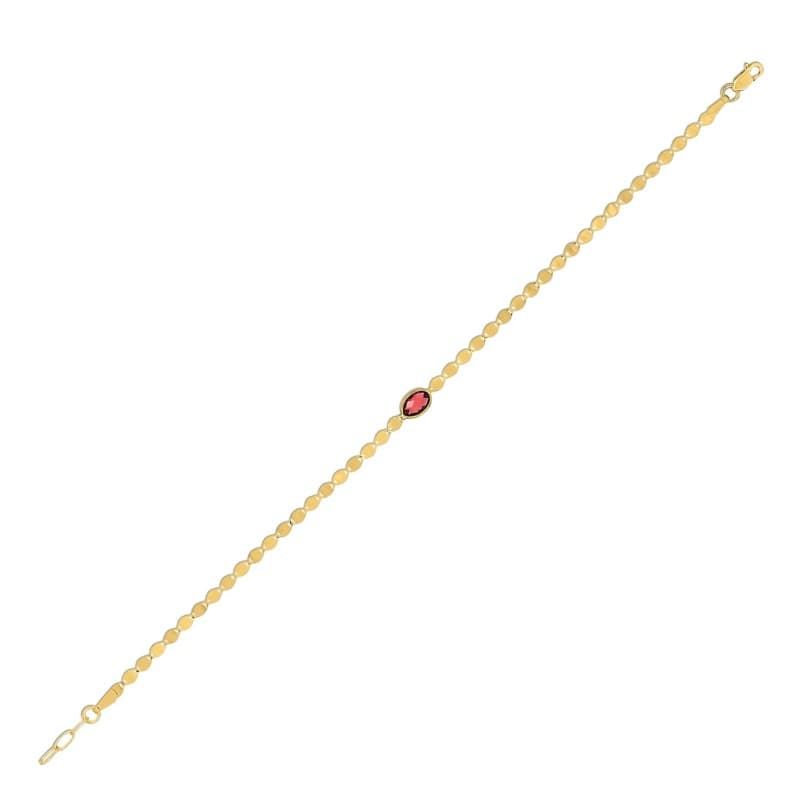 Pulsera Fantasía, Oro Amarillo 14K