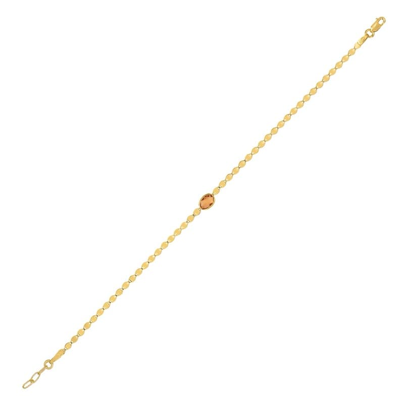 Pulsera Fantasía, Oro Amarillo 14K