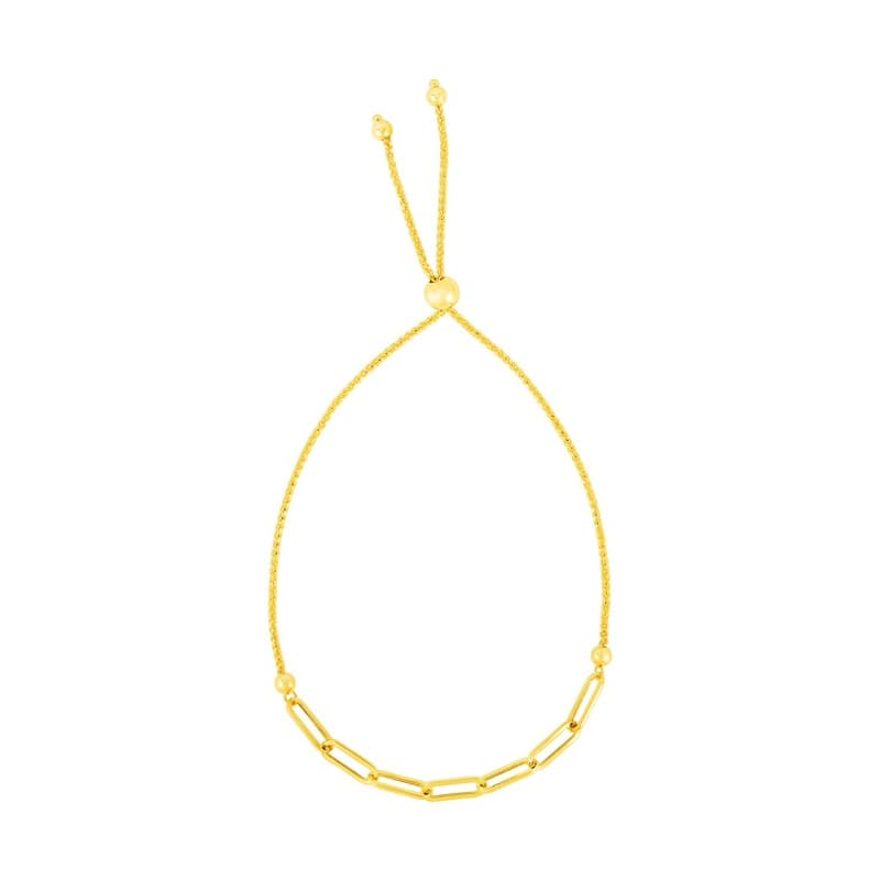Pulsera Fantasía, Oro Amarillo 14K
