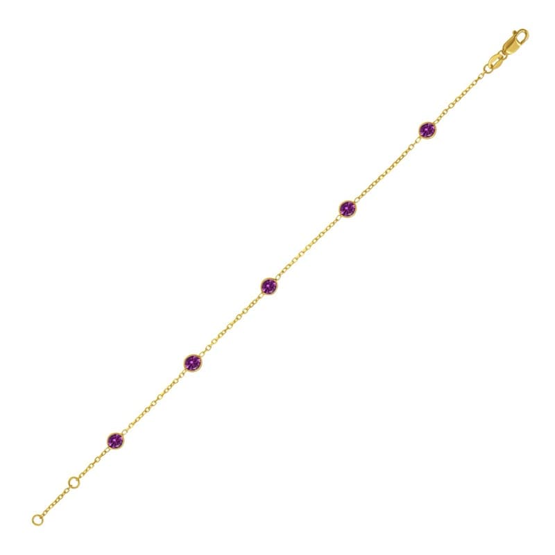 Pulsera Fantasía, Oro Amarillo 14K