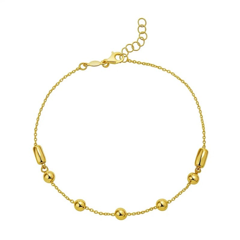Pulsera Fantasía, Oro Amarillo 14K