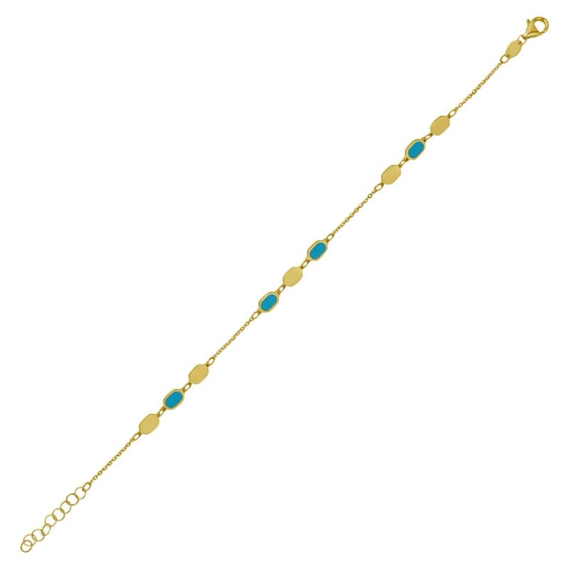 Pulsera Fantasía, Oro Amarillo 14K