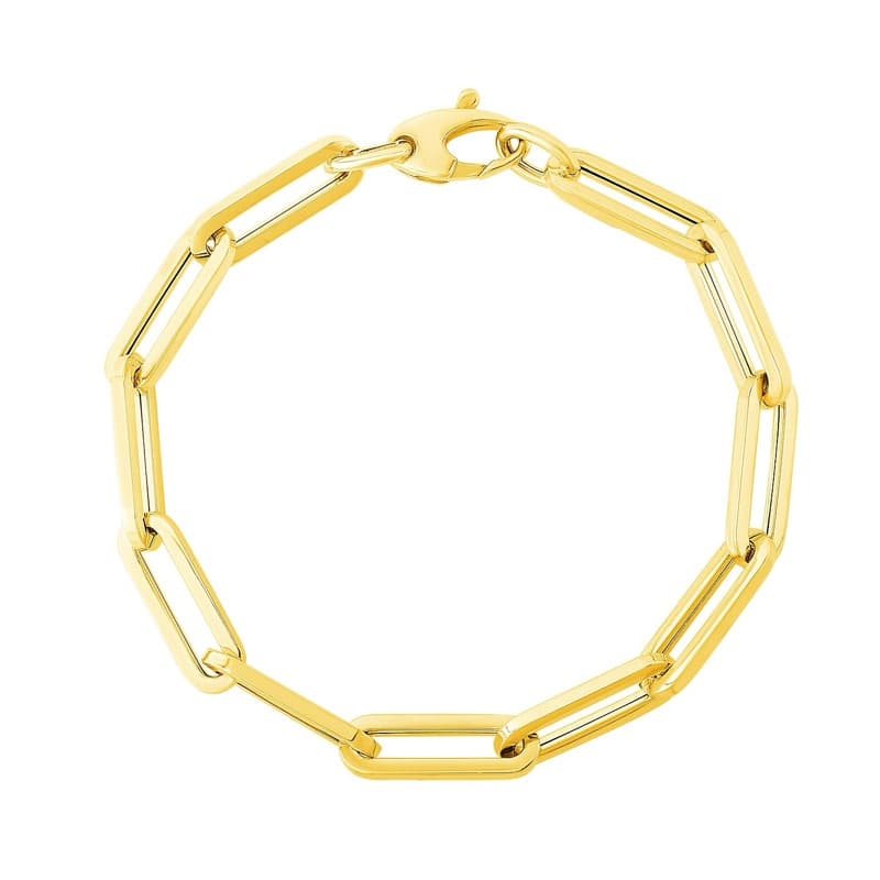 Fancy Bracelet, 14K Yellow Gold