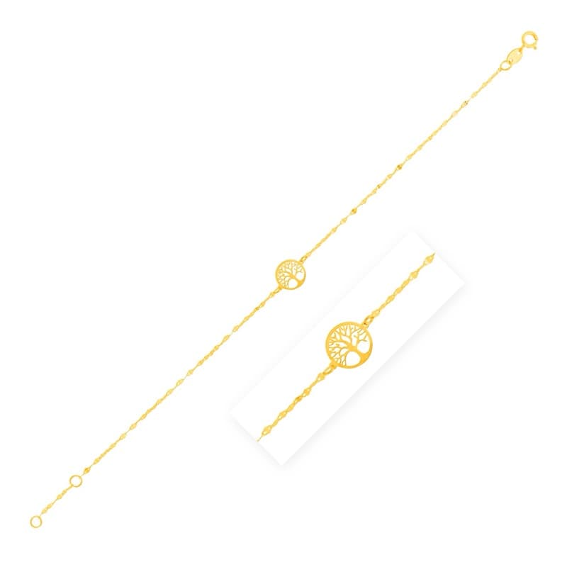 Pulsera, Oro Amarillo 14K