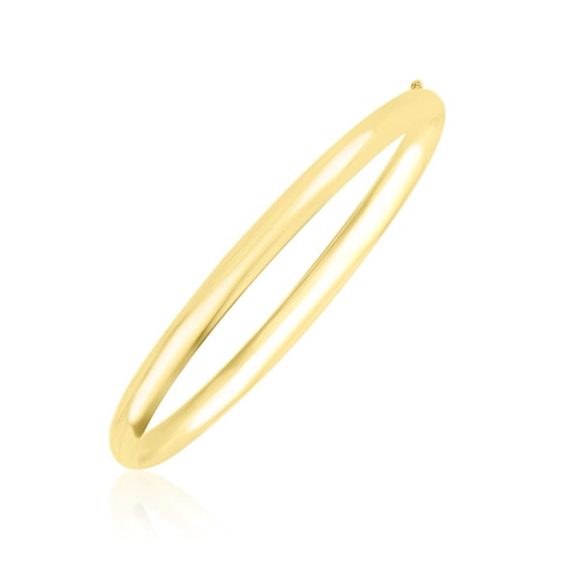 Bangle, 10K Yellow Gold