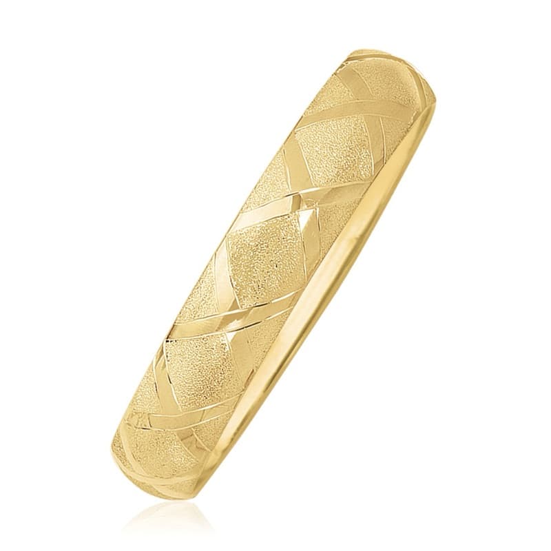 Bangle, 10K Yellow Gold