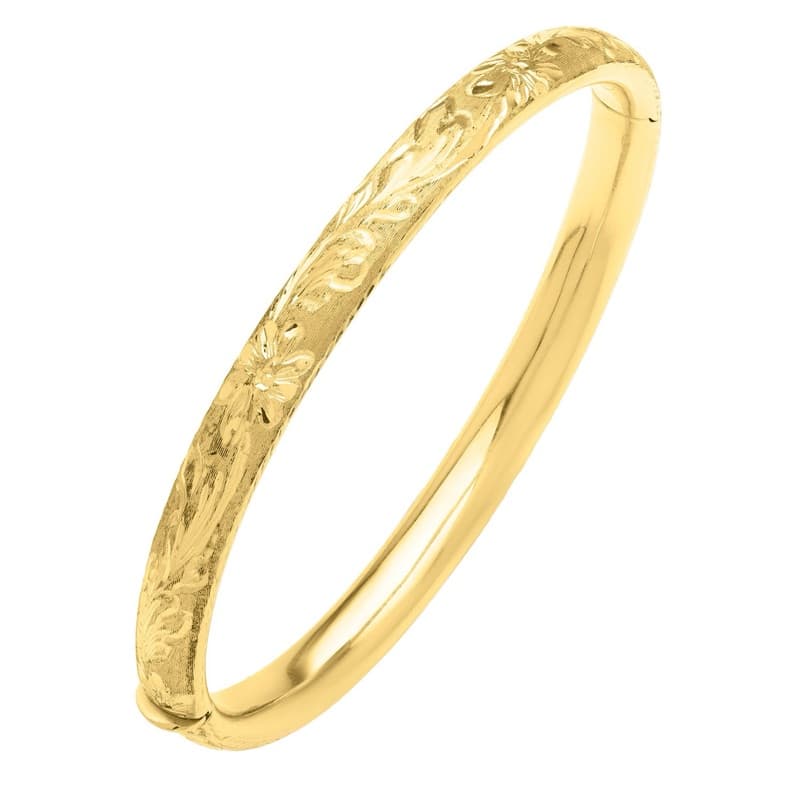 Esclava Rígida, Oro Amarillo 14K