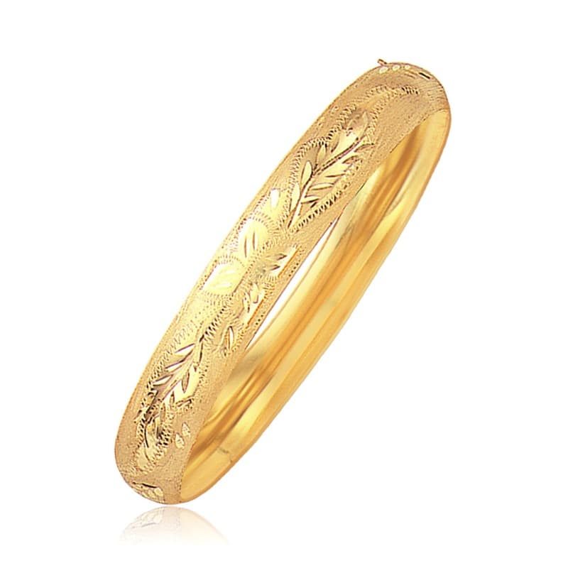 Esclava Rígida, Oro Amarillo 14K